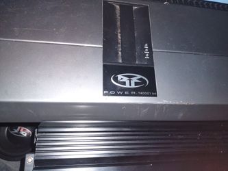 ROCKFORD FOSGATE POWER 15 And T 4000 Amp