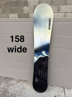 158 wide Lib Tech Cold Brew snowboard