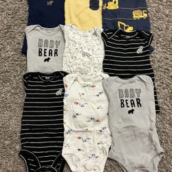 6 Month Boys Onesies