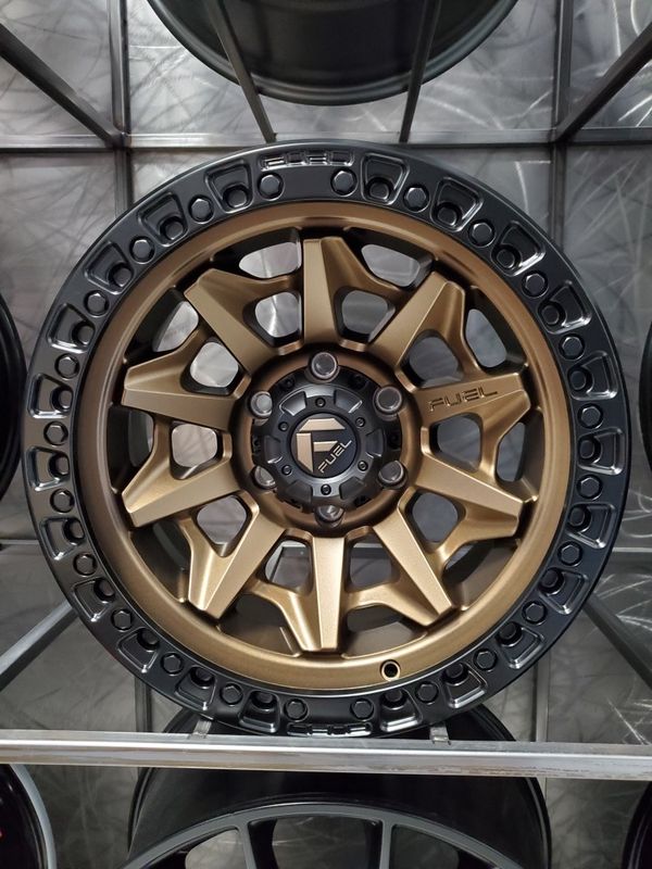 17x9 offset -12 fuel d696 covert bronze available in 5x127 and 6x139