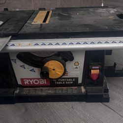 10” Portable Table Saw