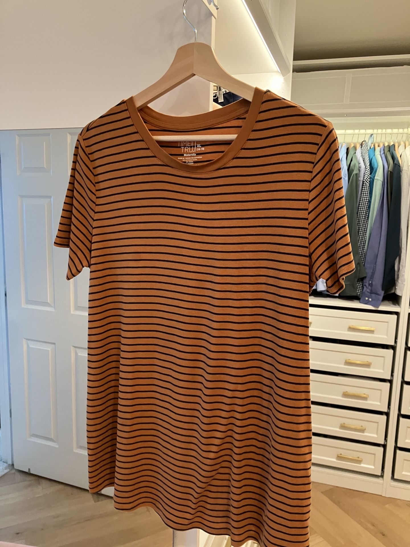 Time and True Maternity Tee Shirt