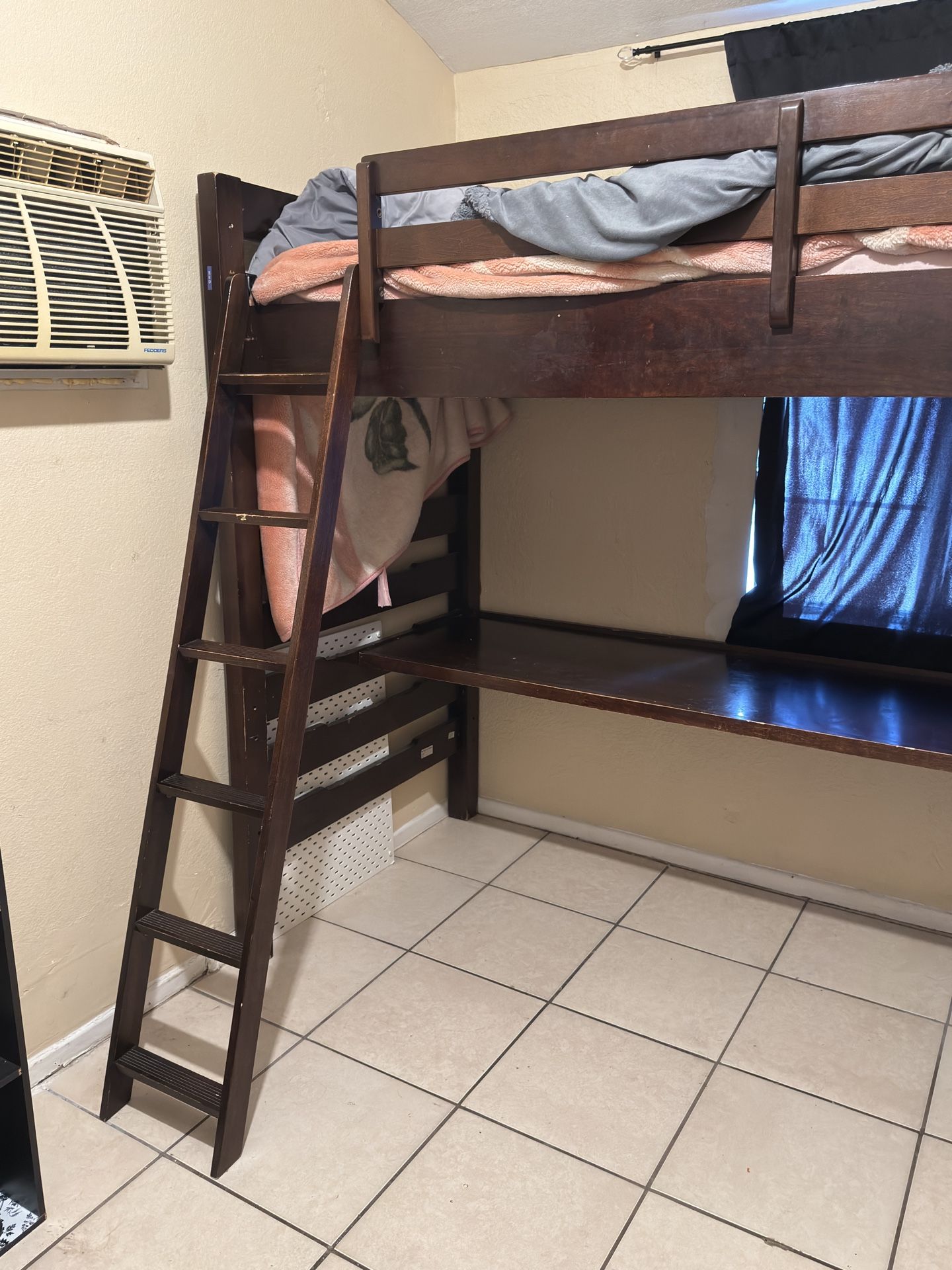 Heavy Loft Bed With Desk