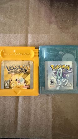 Pokémon crystal & yellow