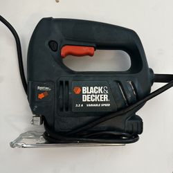 Black and Decker Variable Speed Jigsaw Drill 