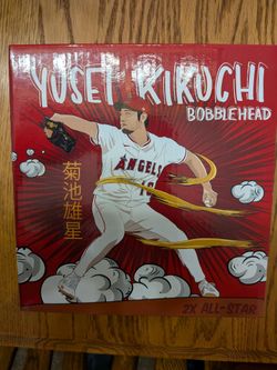 Yusei Kikuchi bobblehead