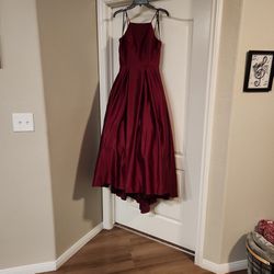 Maroon Prom Dress