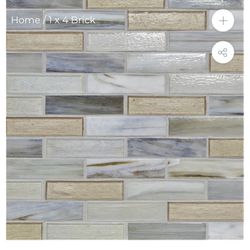 Beautiful Glass Lunada Bay Tile 1x4