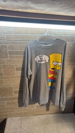 The Simpsons graphic 2XL gray long sleeve T-shirt, excellent condition
