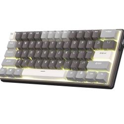 RK ROYAL KLUDGE RK61 Plus Mechanical Keyboard - 60% Percent Wireless Gaming