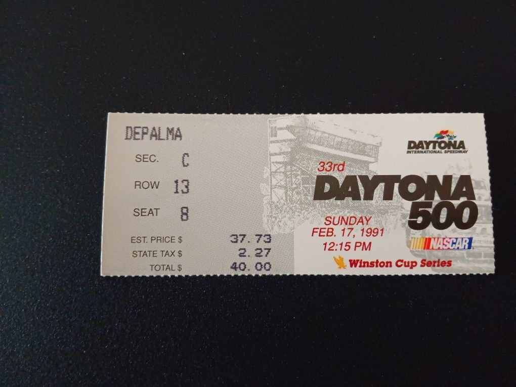Daytona 500 Ticket, Daytona Beach, FL
