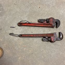 14” Pipe Wrenched