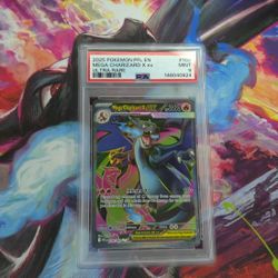 PSA 9 - Mega Charizard X ex - 109/094 - ME02: Phantasmal Flames (PFL)