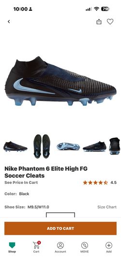 Nike Phantom 6 Elite High FG Soccer Cleats