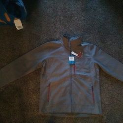 Cougar Grey And Red Wind Breaker 