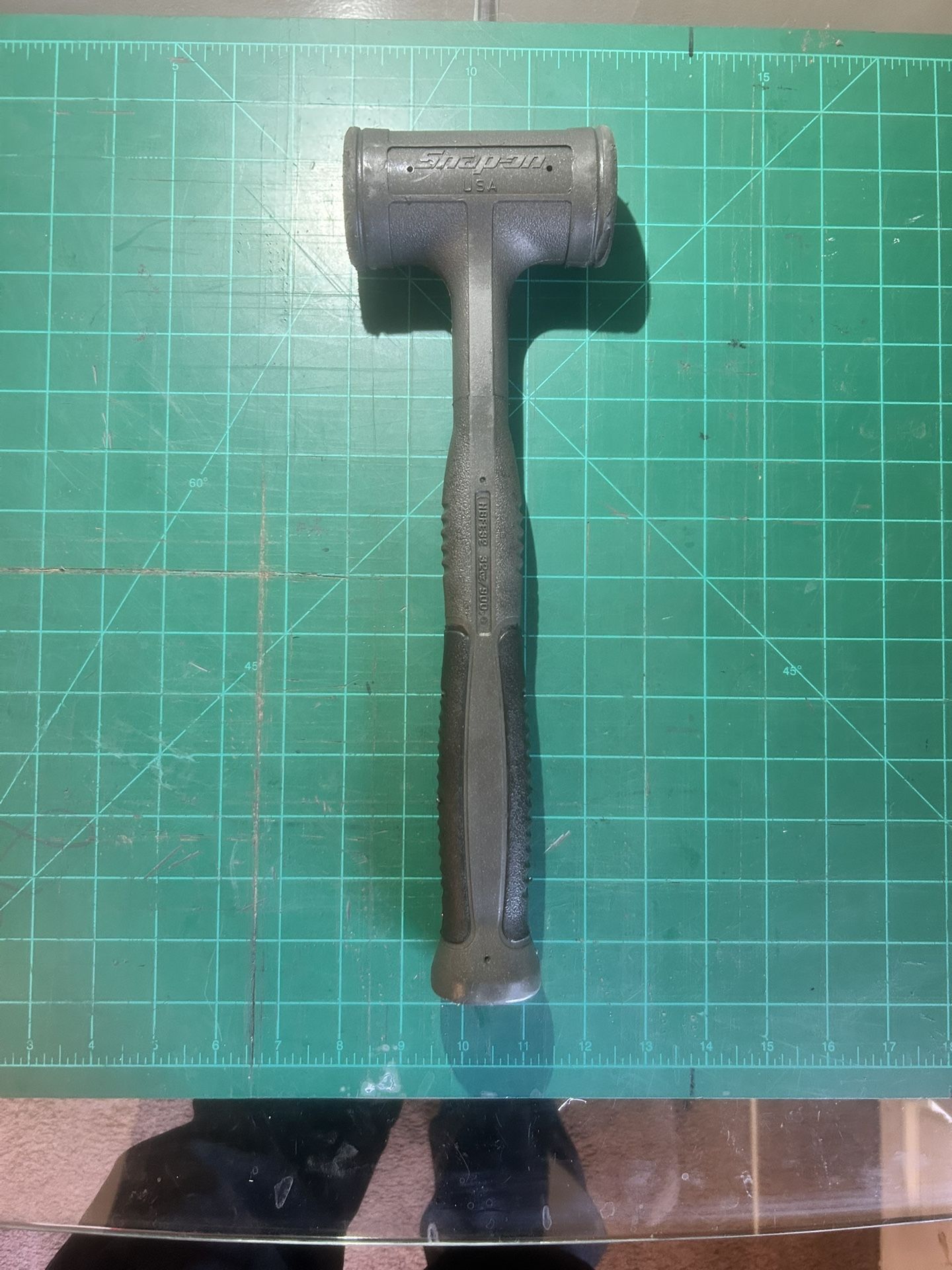 Snap-on Tools TITANIUM 32oz/900g Soft Grip Soft Face Dead Blow Hammer HBFE32DT