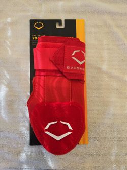 Evoshield youth sliding mitt, red and navy blue brand new.