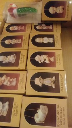 Precious Moment ornaments