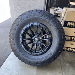 New Wheels And Tires Package Deal!! Fuel Rebel+35x12.50R18 Toyo Open Country ATIII Tires WE FINANCE