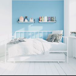 DHP Aaran Metal Full Daybed And Twin Trundle Set