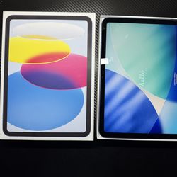 Apple iPad 10th Gen 64GB Wi-Fi Blue 10.9” A2696 Excellent with Box