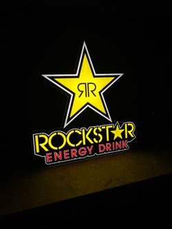 Rockstar Energy Light Up Sign