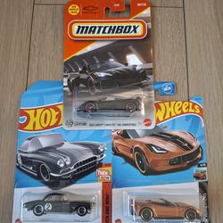 Hotwheels Matchbox Corvettes Lot $5 for all