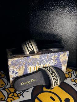 Christian Dior slides