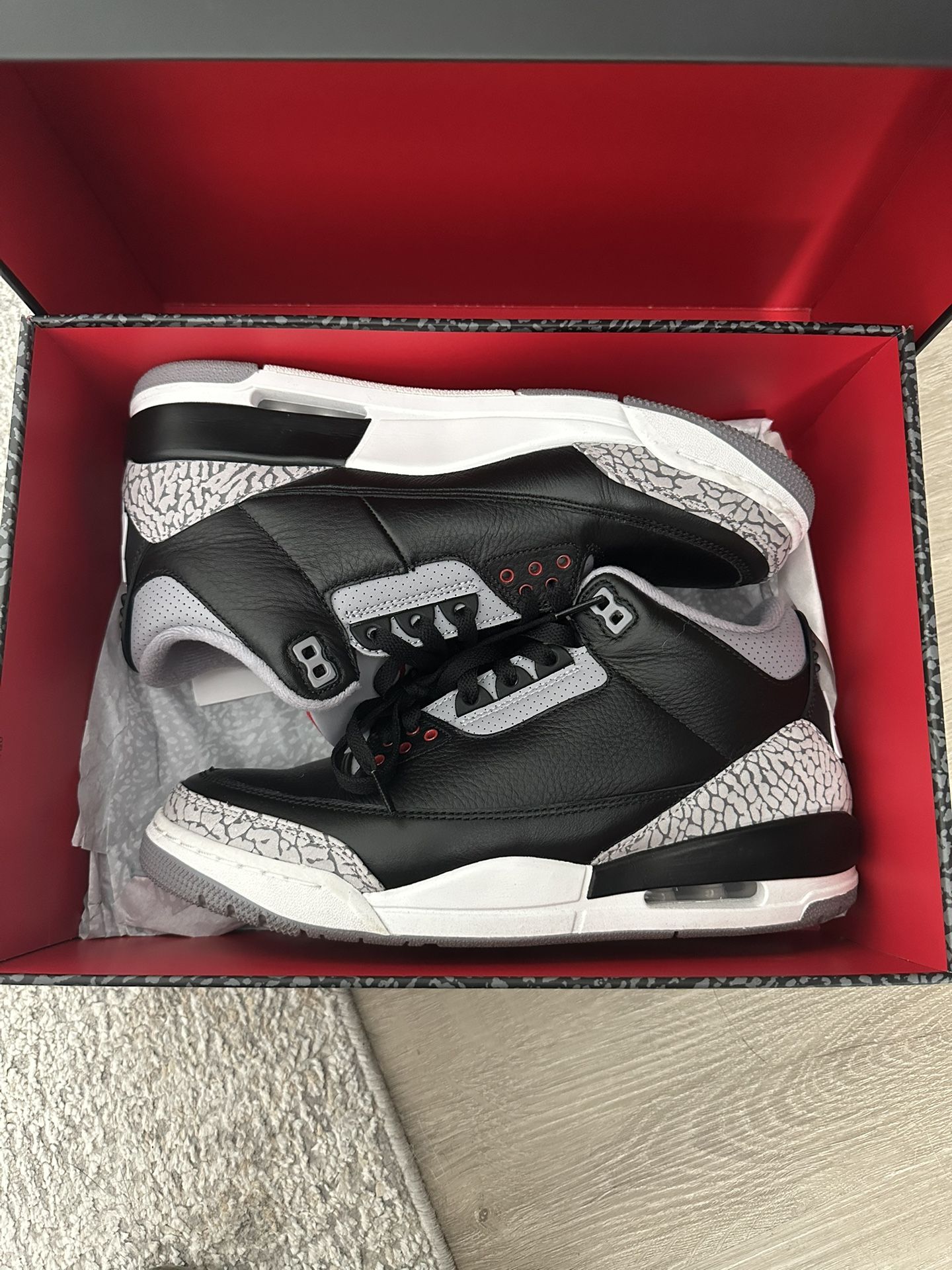 Jordan 3 Black Cement