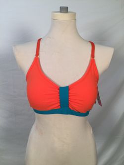 Stretchable Zumba Spaghetti Bra Top Sunset XXL