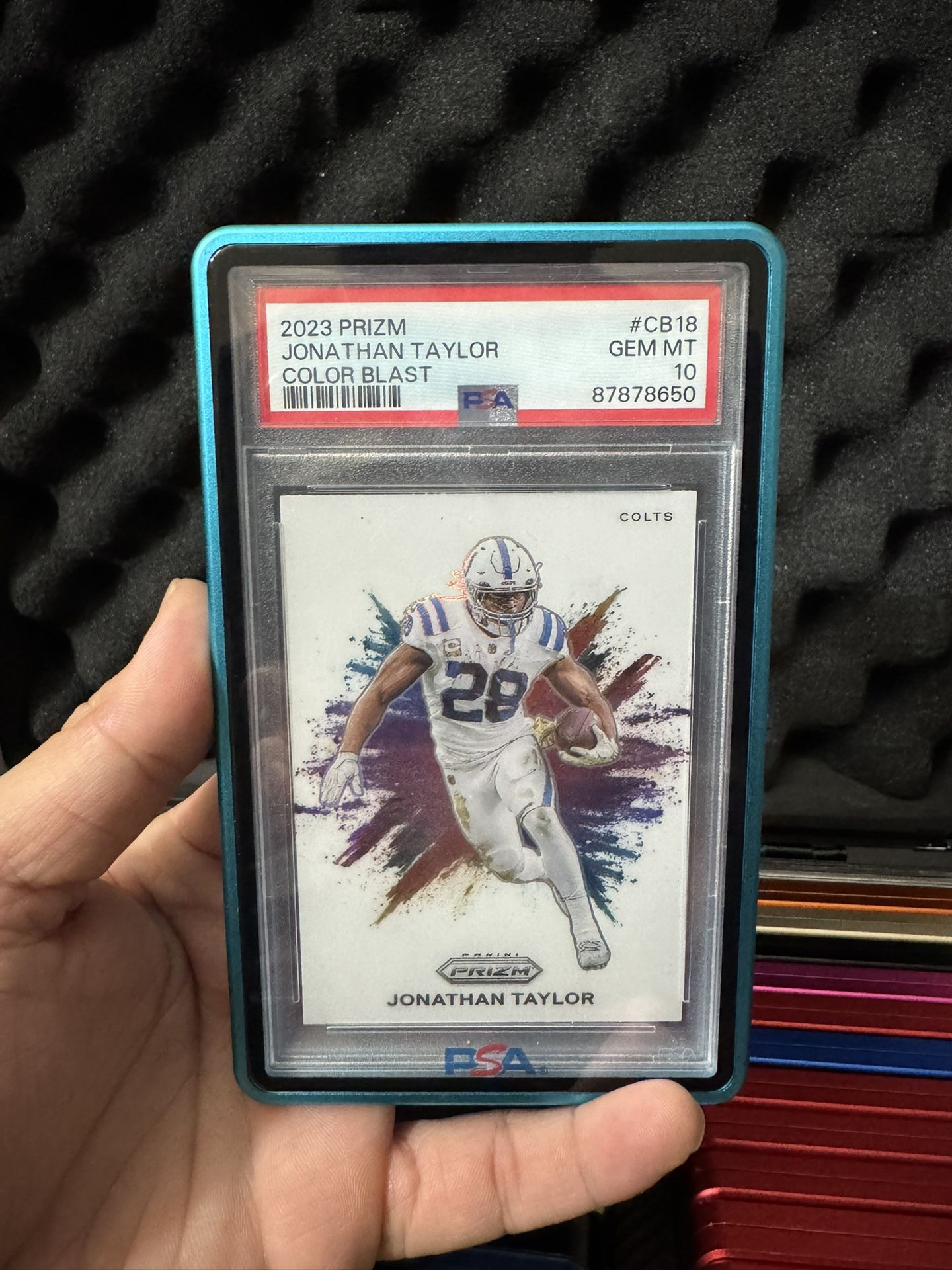 Jonathan Taylor Colorblast