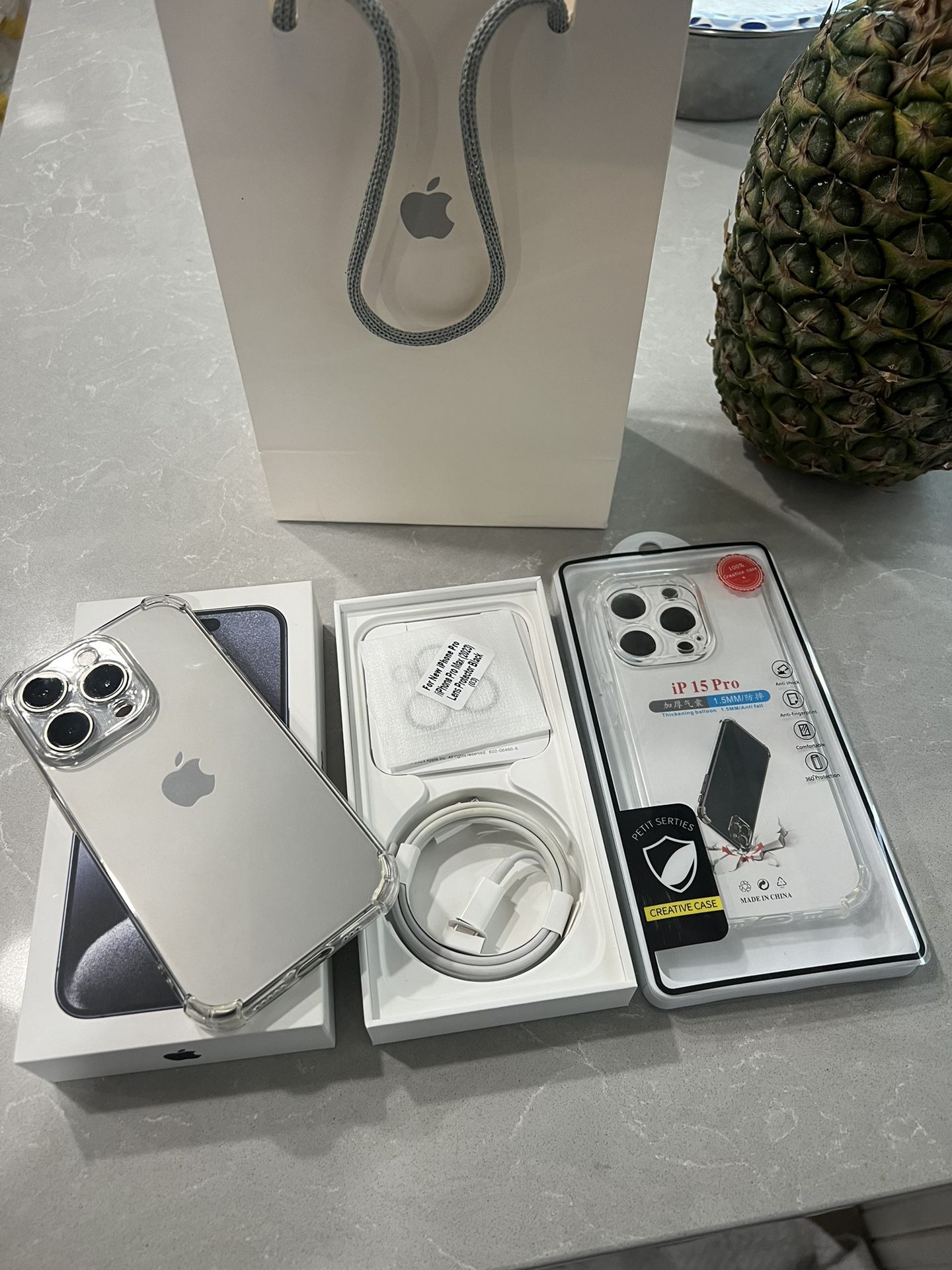 IPHONE 15 PRO UNLOCKED FOR ANY CARRIER COMPANY & ANY COUNTRY 128GB