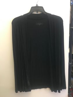 Black cardigan