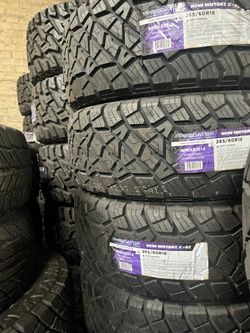 @Fairmount Tire we have 265/60R18 All Terrain tires for your  Jeep, F-150 Colorado Tacoma Frontier  Mercedes G500 /550 