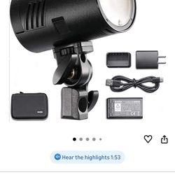 Godox AD 100 Pro Pocket Studio Flashlight Photography Light 