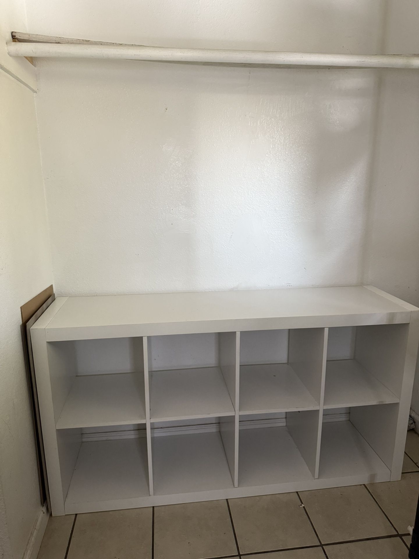 White 8 Cube Organizer