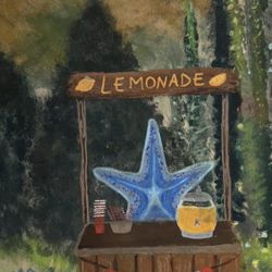 PNW Inspired Acrylic Artwork 40" by 40"