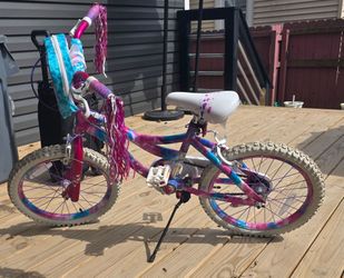 Girls 18in bike