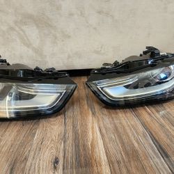 2015 Audi A4 Sedan  LED OEM Headlamps L & R