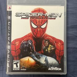 Spider-Man web of shadows PlayStation 3
