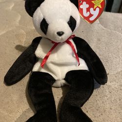 Fortune The Panda Bear Rare With Errors 