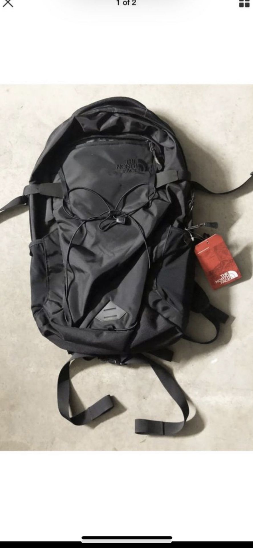 NEW The North Face - Solid State Laptop Backpack - Black NF0A3KVXKX7