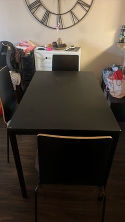 IKEA Black Table