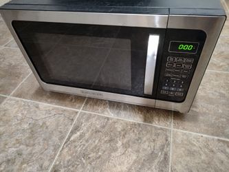 Stainless steel microwave