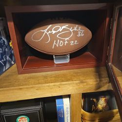 Leroy Butler Autographed Football JSA COA