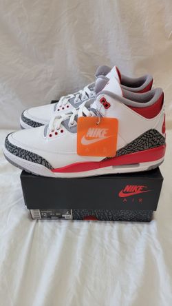Jordan 3 Retro Fire Red Size 12