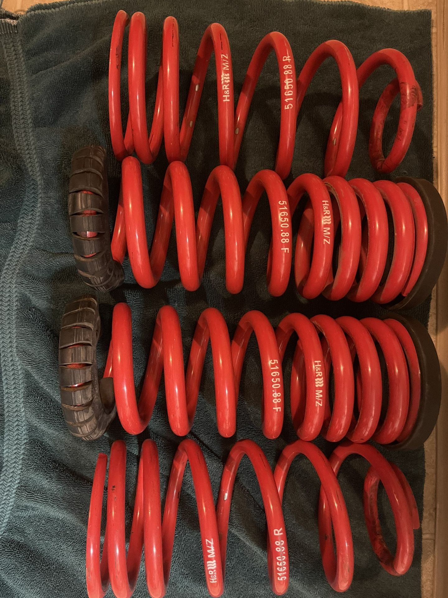 Mustang Parts. H&R Race Springs, Full Set , 94-04