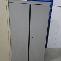 Solid Metal Storage Cabinet With 2Keys 
