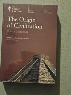 The Great Courses The Origin of Civilization Book & DVDs