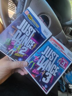 2 Nintendo Wii Games Just Dance 2 Best buy Edition Just Dance 3 Target Exclusive